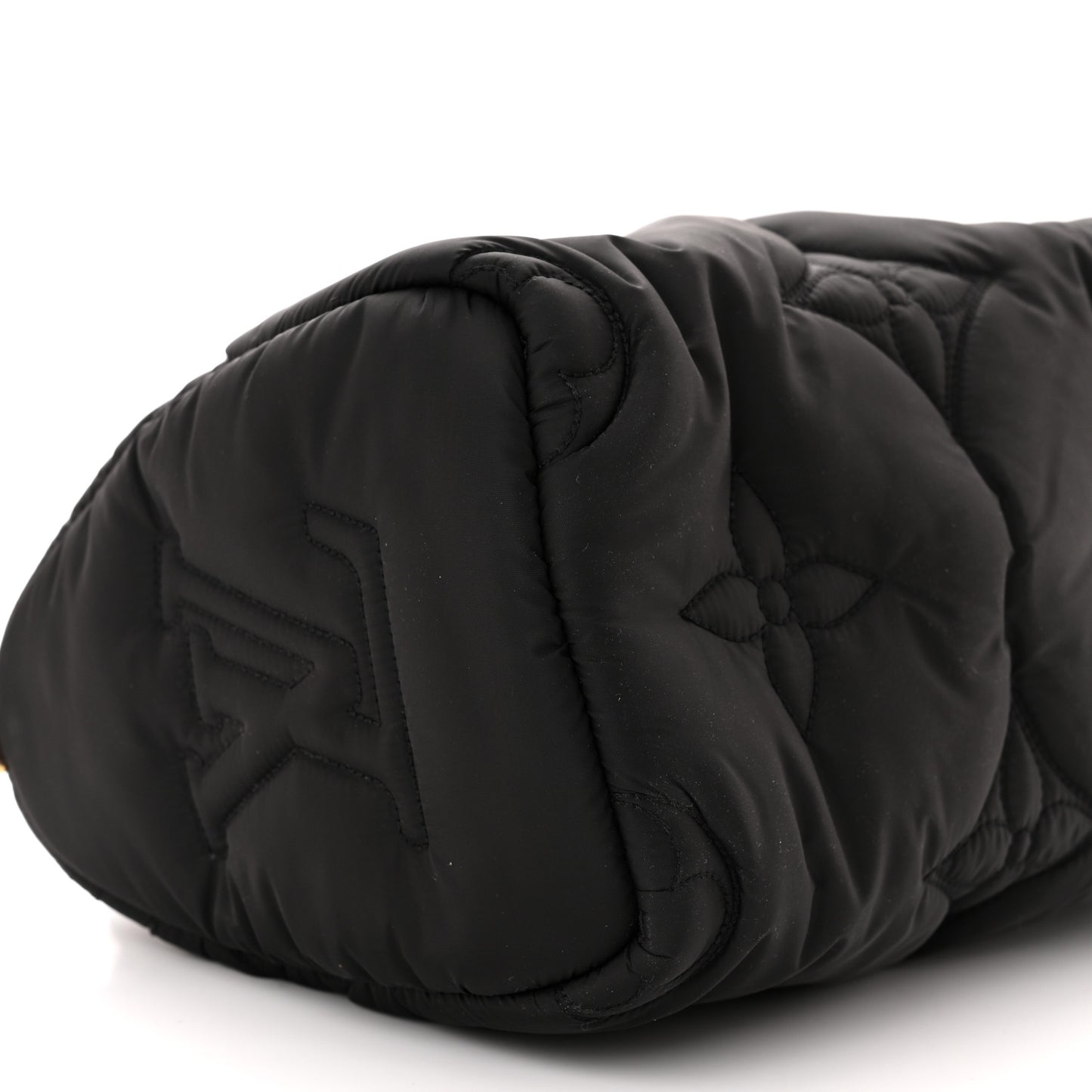 Econyl Mini Monogram Pillow Speedy Bandouliere 25 Black