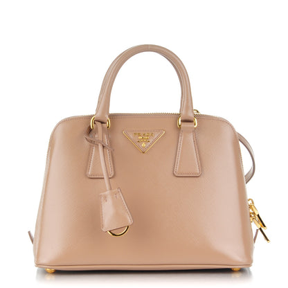 Prada Saffiano Vernice Small Promenade Tote Cammeo 1 of 8