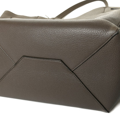 Celine Soft Grained Calfskin Small Belt Cabas Phantom Taupe 22 of 24