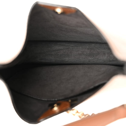 Jimmy Choo Calfskin Varenne Small Hobo Dark Tan 5 of 10