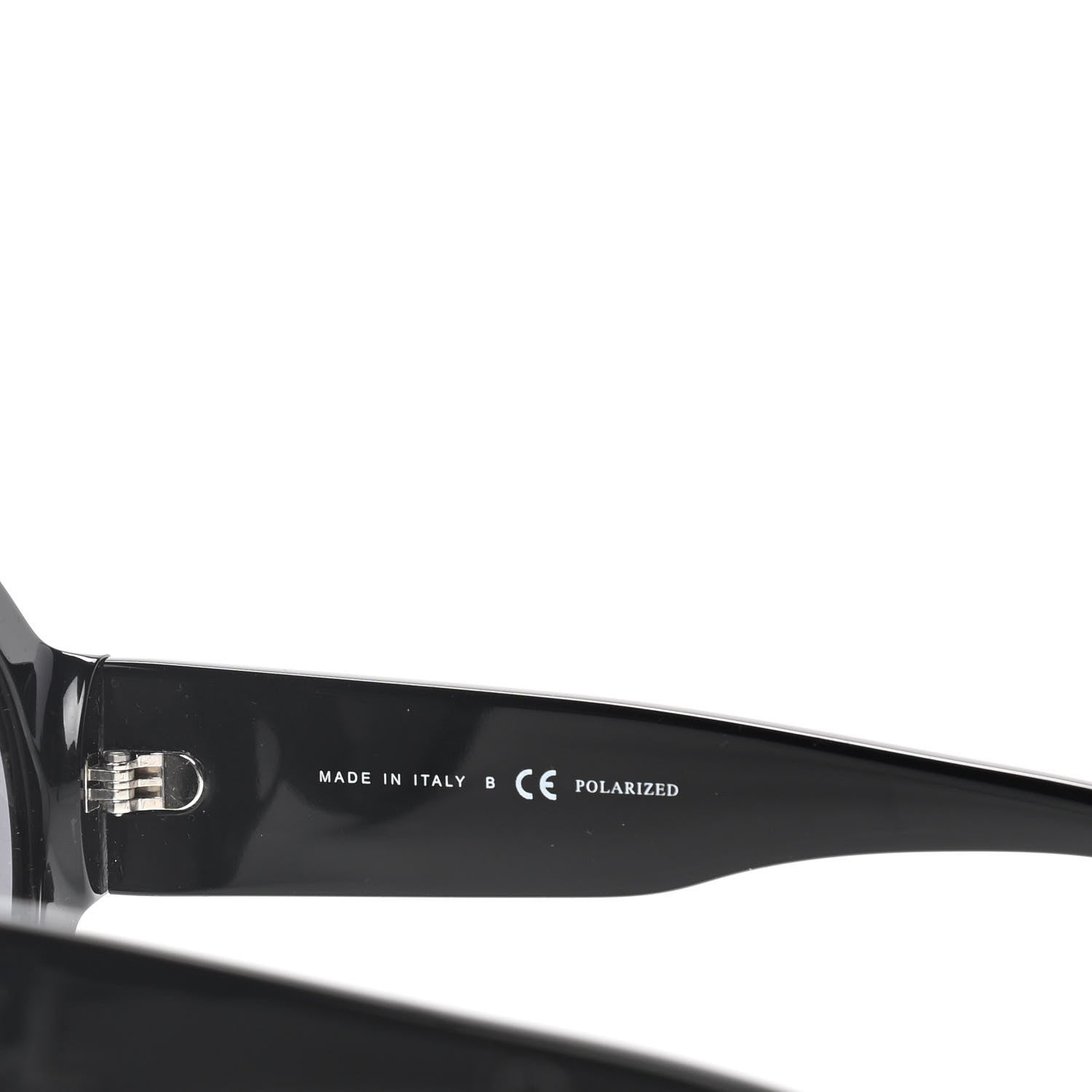 Chanel Acetate Polarized Round Sunglasses 5410 Black 5 of 7