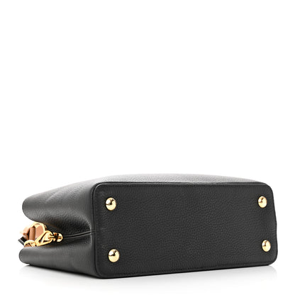 Louis Vuitton Taurillon Capucines PM Black Arizona 4 of 11