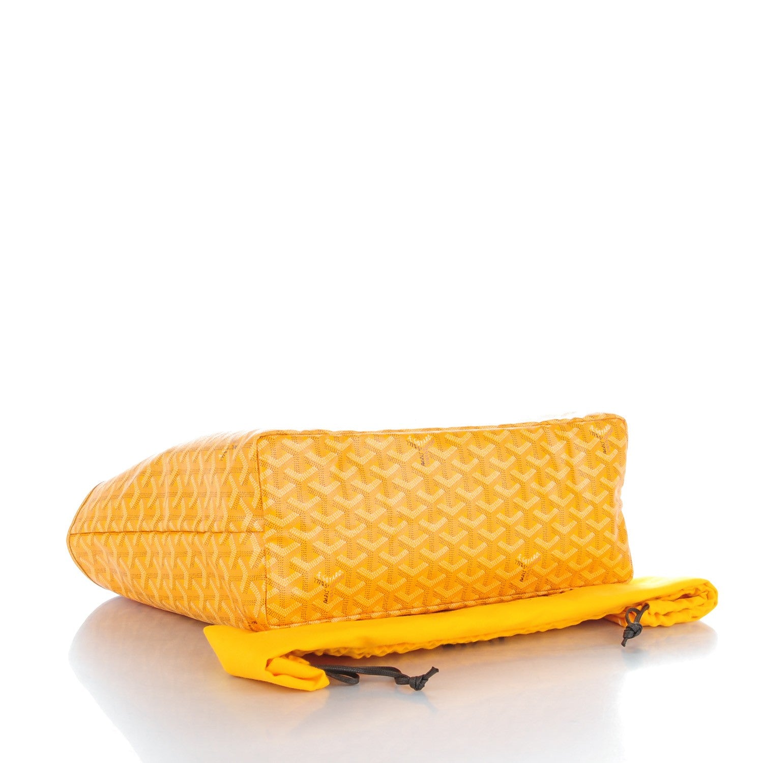 Goyard Goyardine Saint Louis PM Yellow 4 of 9