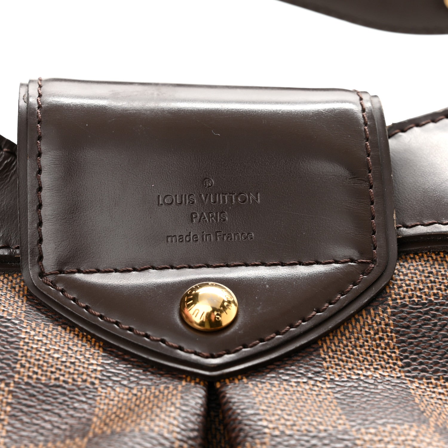 Louis Vuitton Damier Ebene Sistina MM 6 of 10
