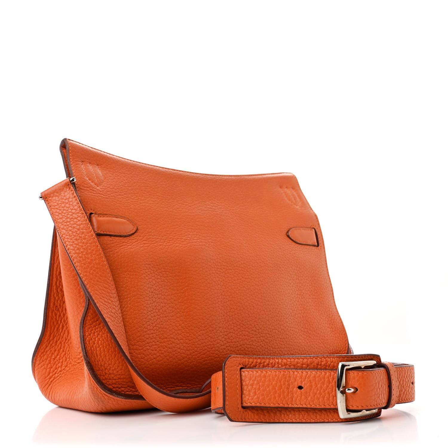 Hermes Taurillon Clemence Jypsiere 28 Orange 1684430 – FASHIONPHILE