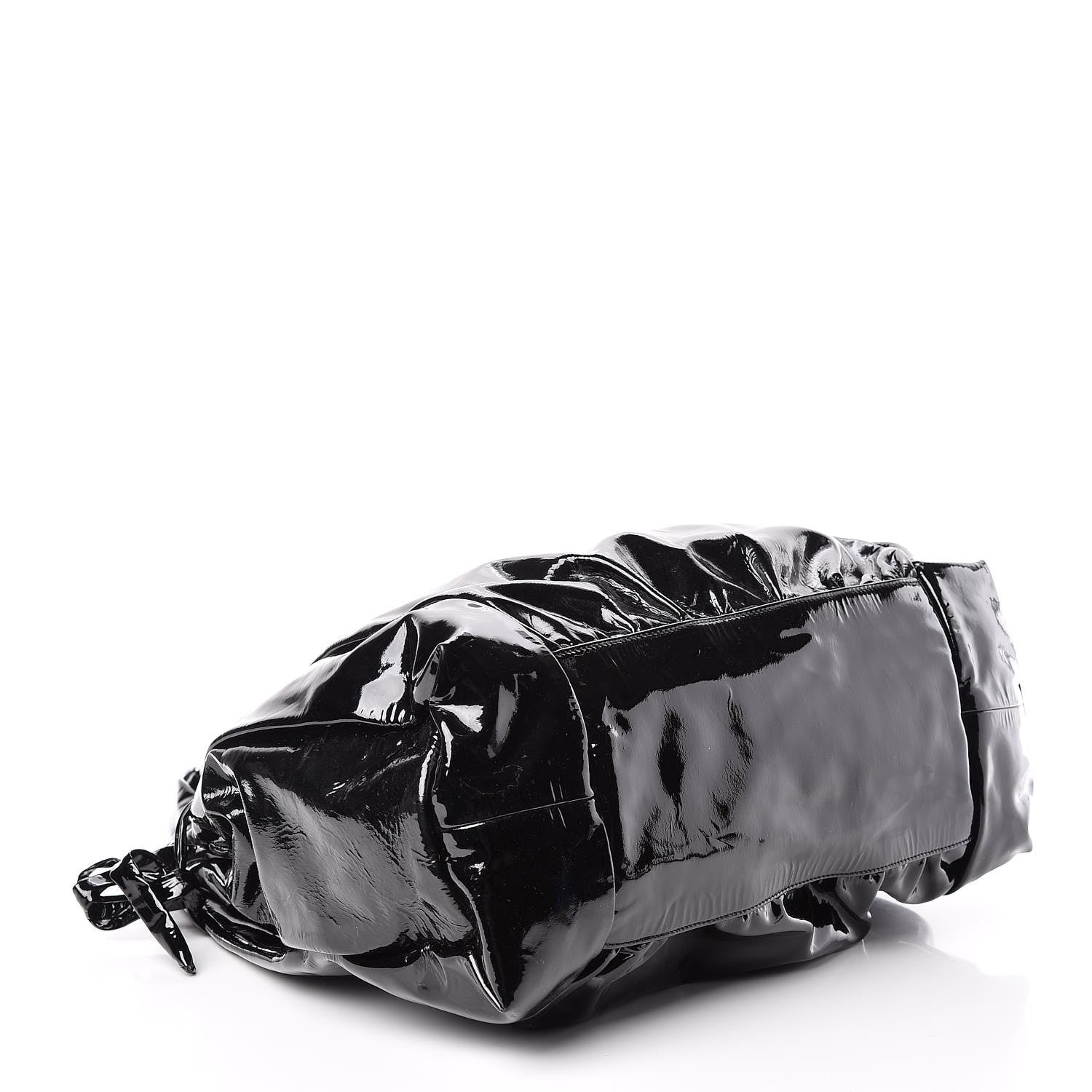 Gucci Patent Large Hysteria Tote Black 4 of 12