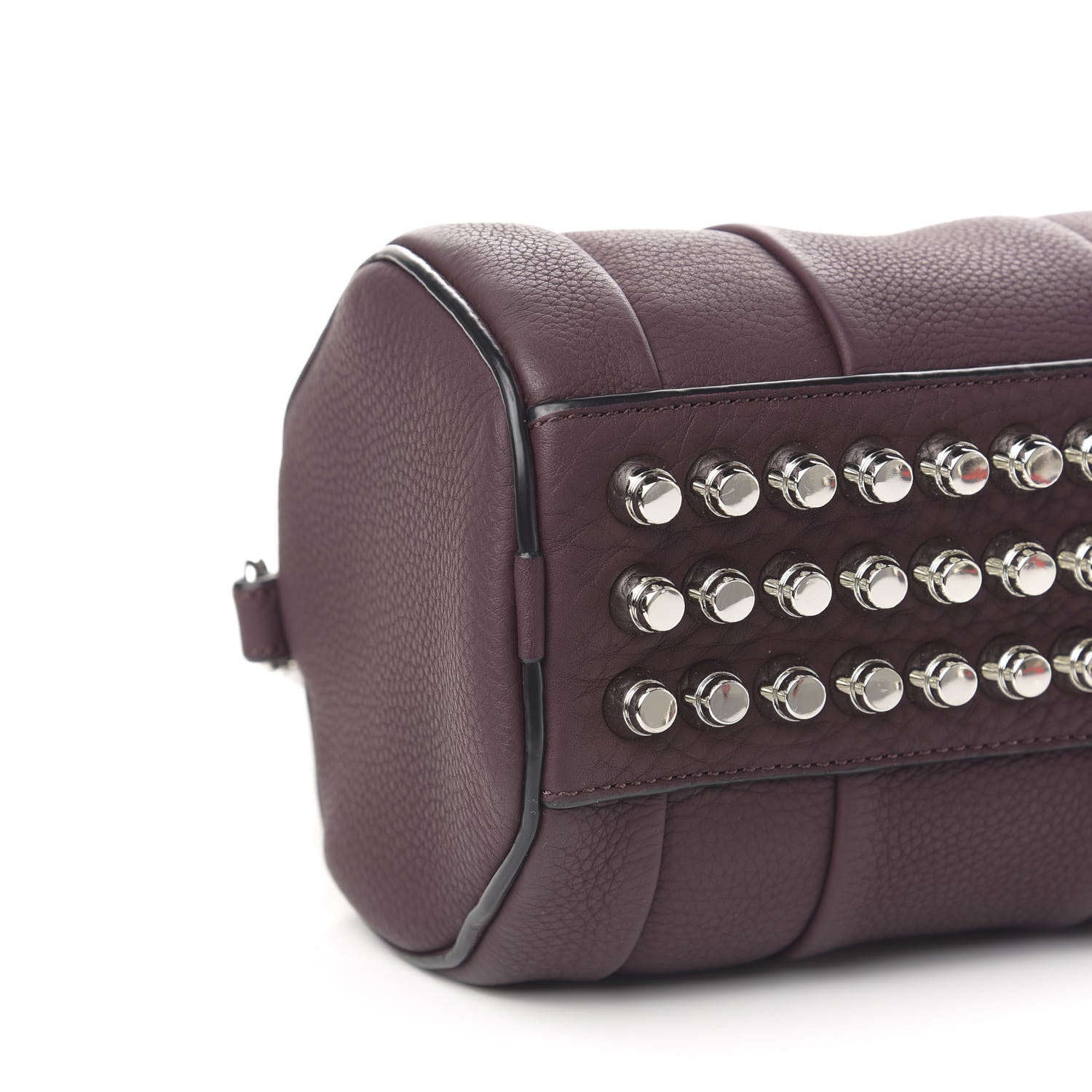 Alexander Wang Pebbled Calfskin Mini Rockie Matte Oxblood 8 of 10
