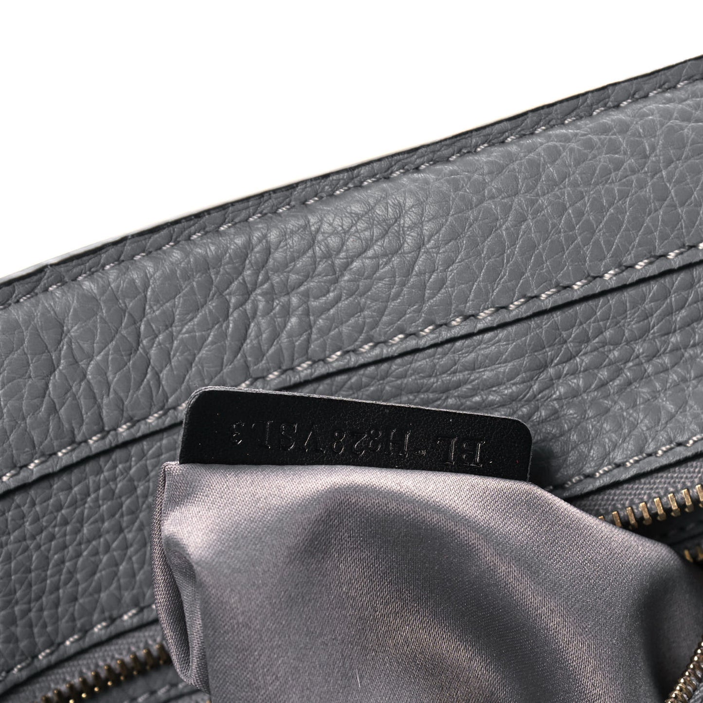 Grained Calfskin Small To Be Cool Tote Grigio Perla