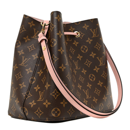 Louis Vuitton Monogram Neonoe MM Rose Poudre 3 of 9