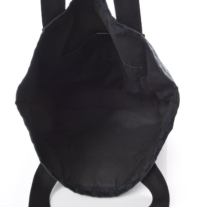 Gucci GG Monogram Medium Web Handle Vertical Tote Black 7 of 9