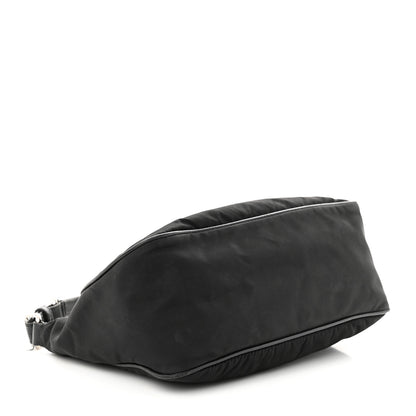 Prada Tessuto Nylon Shoulder Bag Black 4 of 12