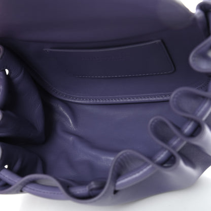 Bottega Veneta Lambskin Small Beak Triangle Flap Shoulder Bag Lavender 4 of 4