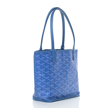 Goyard Goyardine Reversible Mini Anjou Sky Blue 5 of 17