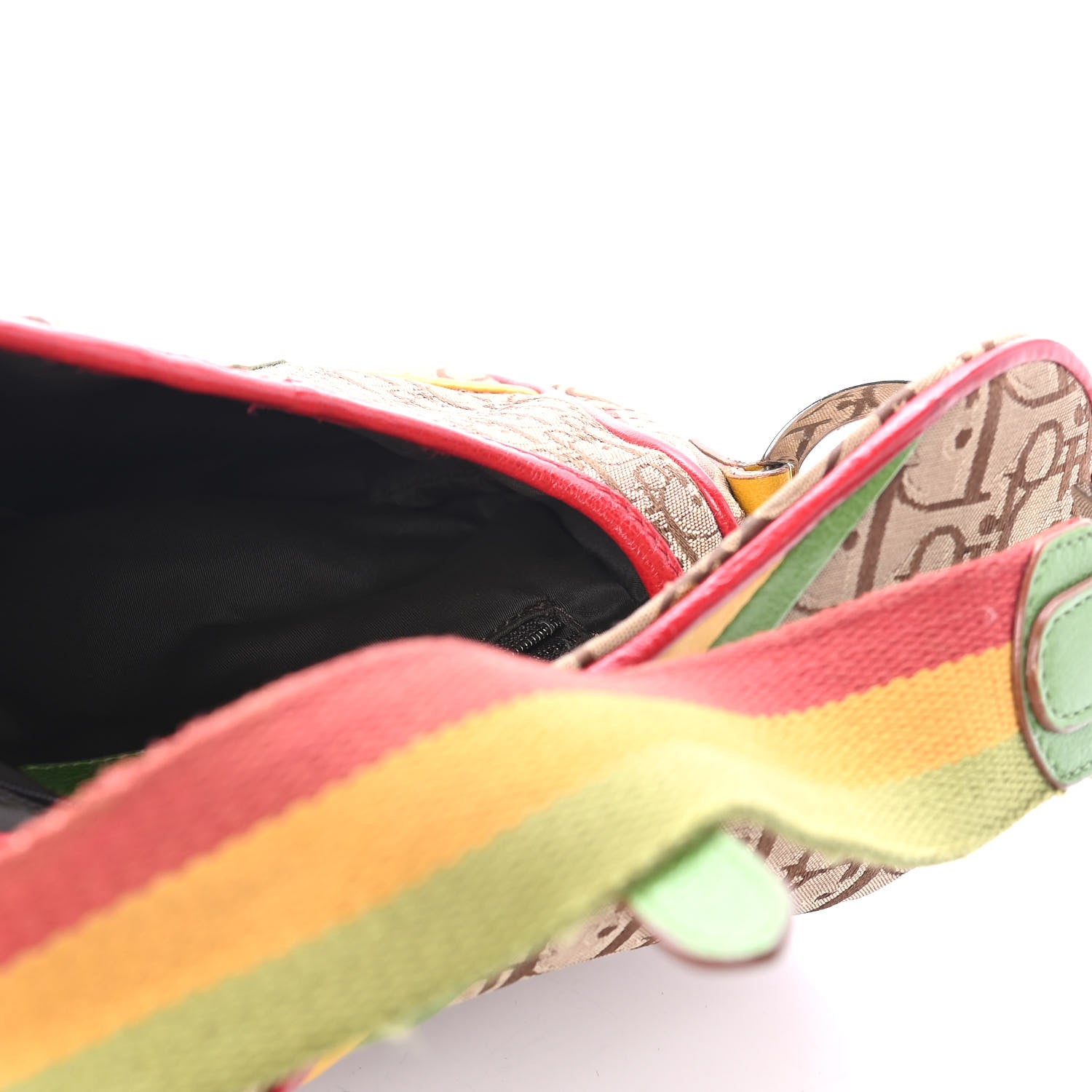 Christian Dior Monogram Rasta Saddle Bag Beige 1 of 4