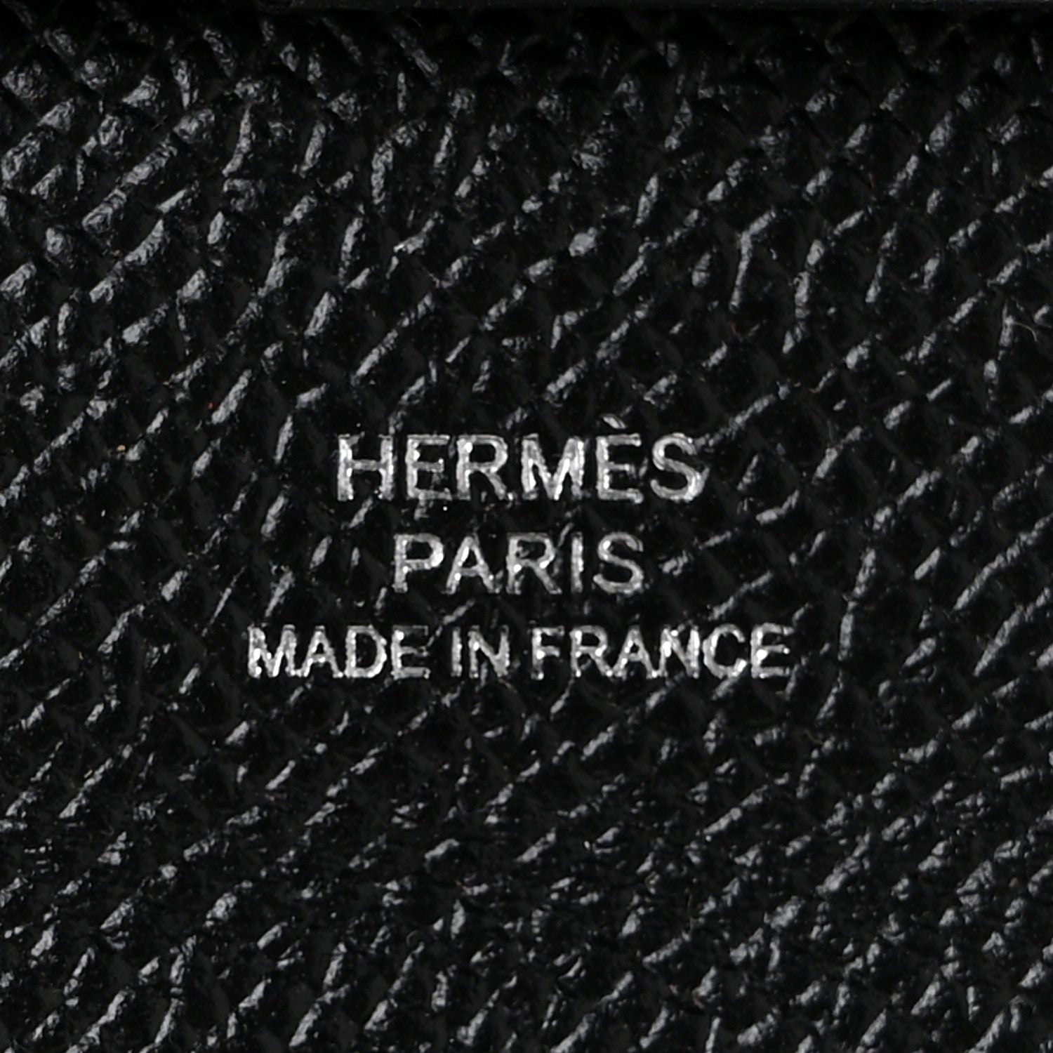 Hermes Epsom Bastia Coin Purse Black 6 of 8