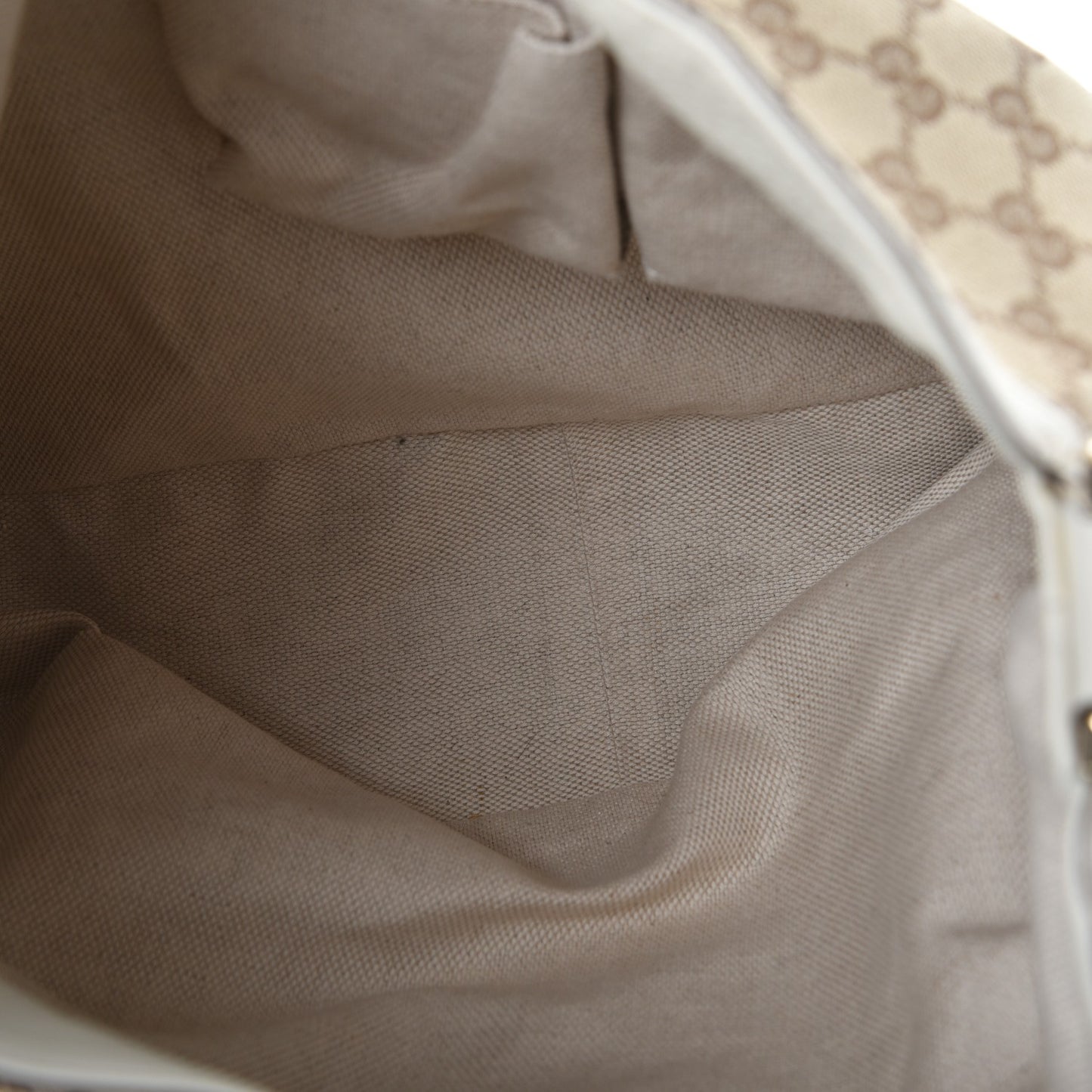 Monogram Medium Diana Bamboo Shoulder Bag Off White