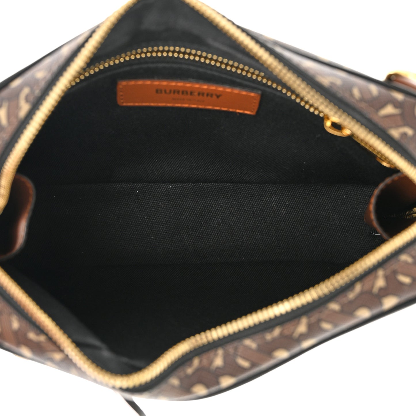 E-Canvas Monogram Camera Bag Bridle Brown