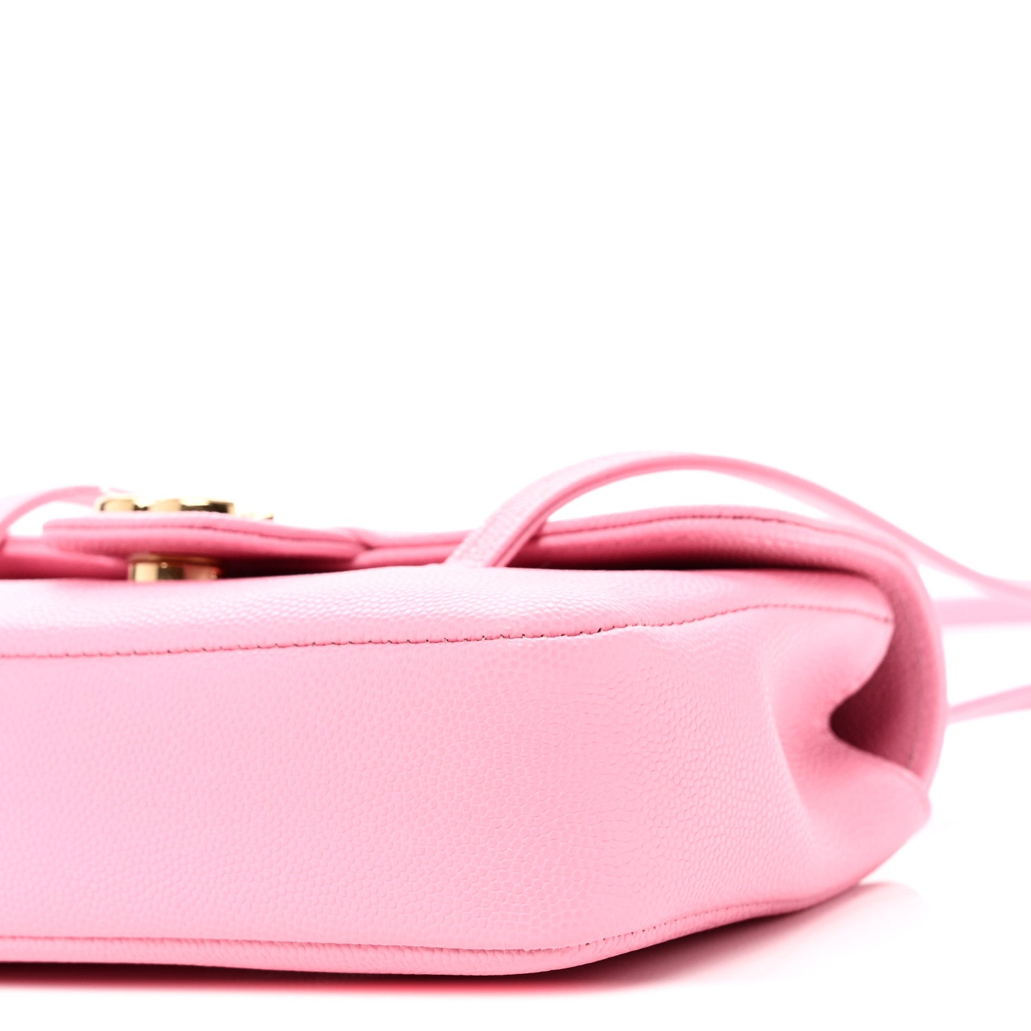Chanel Shiny Caviar Mini Preppy Coco Shoulder Bag Pink 10 of 11