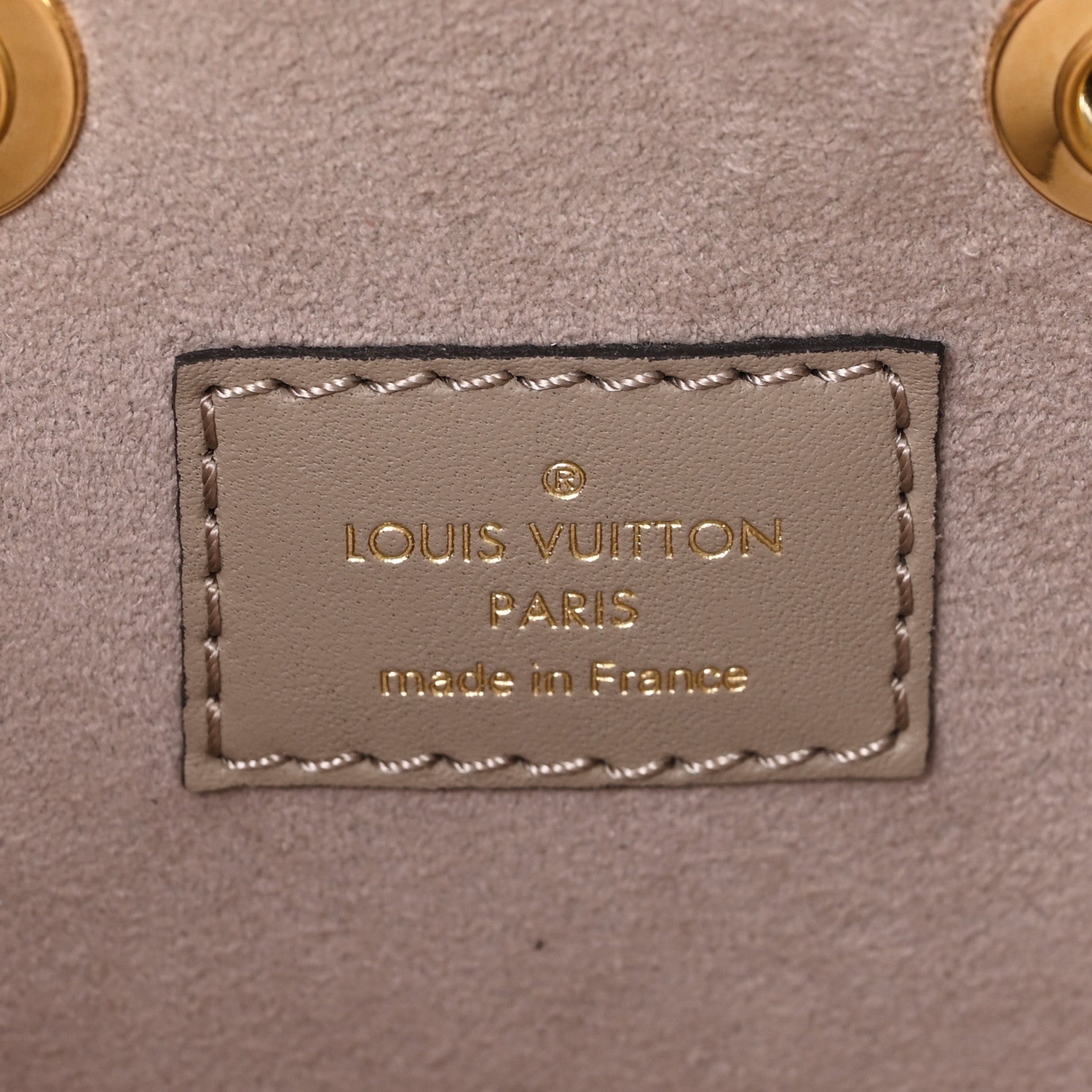 Louis Vuitton Empreinte Monogram Giant Neonoe MM Tourterelle Creme 7 of 11
