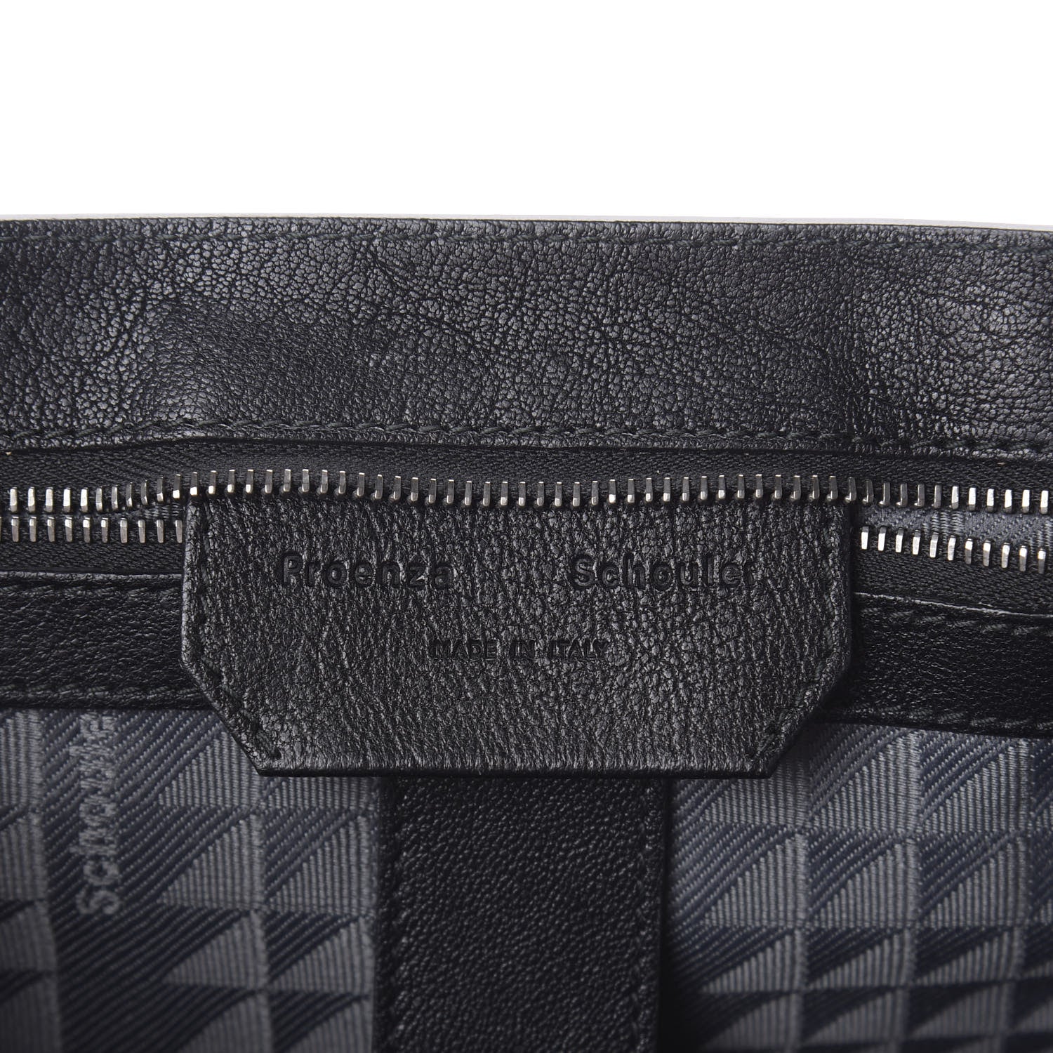 Proenza Schouler Lambskin Medium PS1 Satchel Black 6 of 9