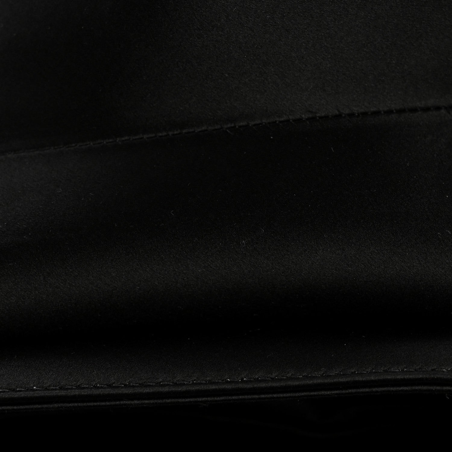 Christian Dior Satin Crystal Mini Saddle Bag Black 7 of 14