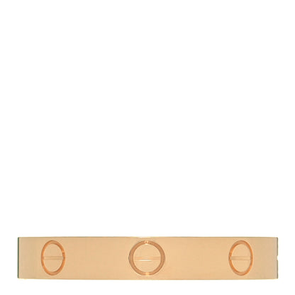Cartier 18K Yellow Gold 3.5mm LOVE Wedding Band Ring 62 10 1 of 4
