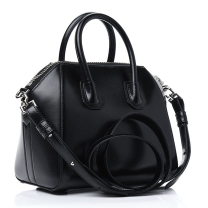 Givenchy Shiny Lord Calfskin Mini Antigona Black 6 of 24