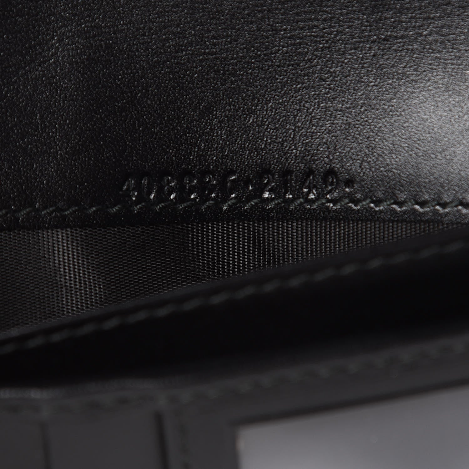 Gucci Guccissima Signature Web New Web Long Wallet Black 7 of 7