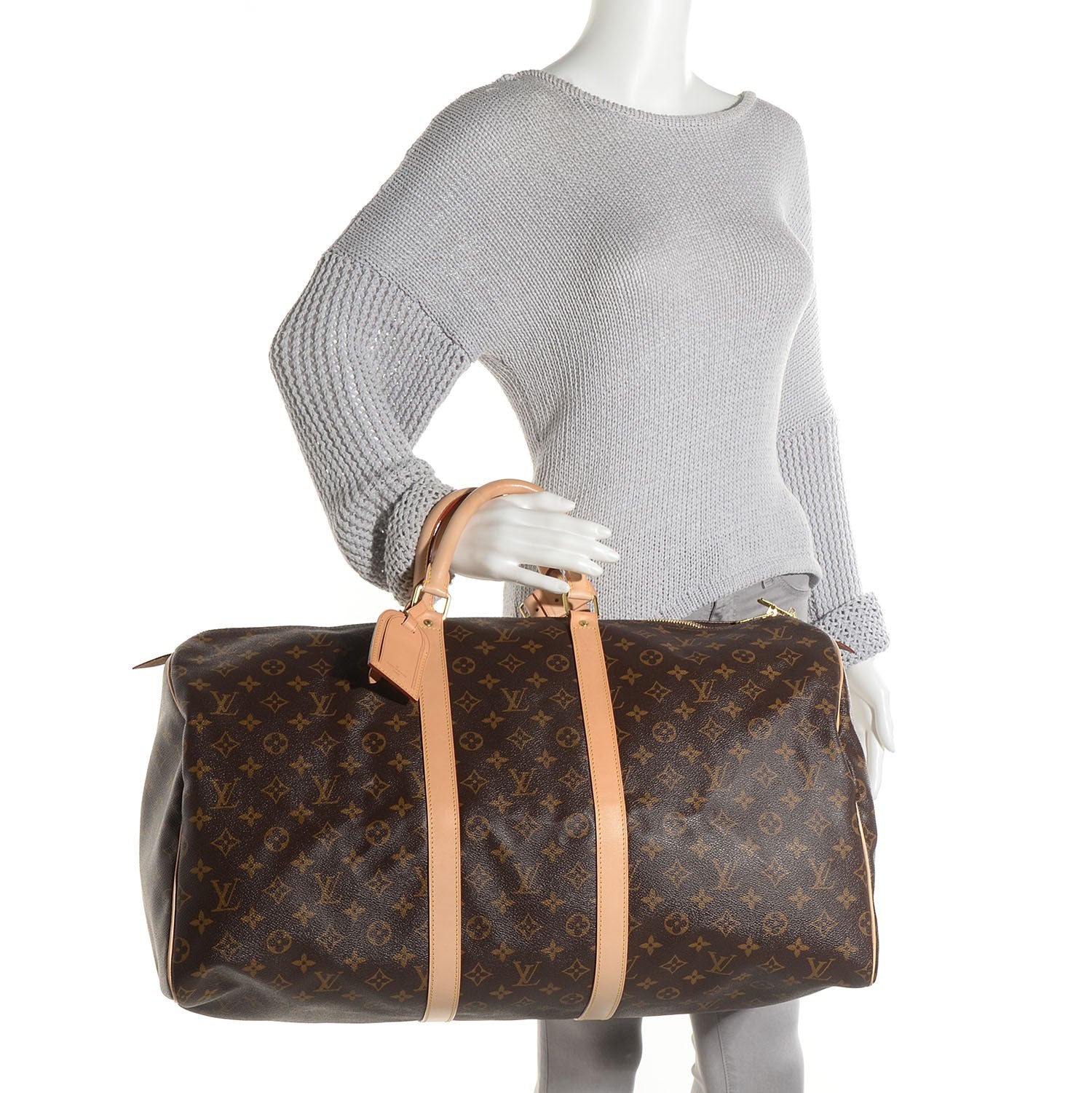 Louis Vuitton Monogram Keepall 55 2 of 7