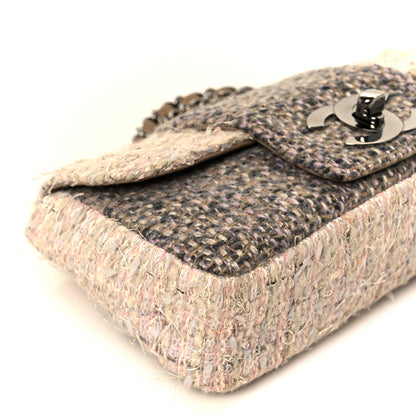 Chanel Tweed Small Fantasy Flap Grey 11 of 12