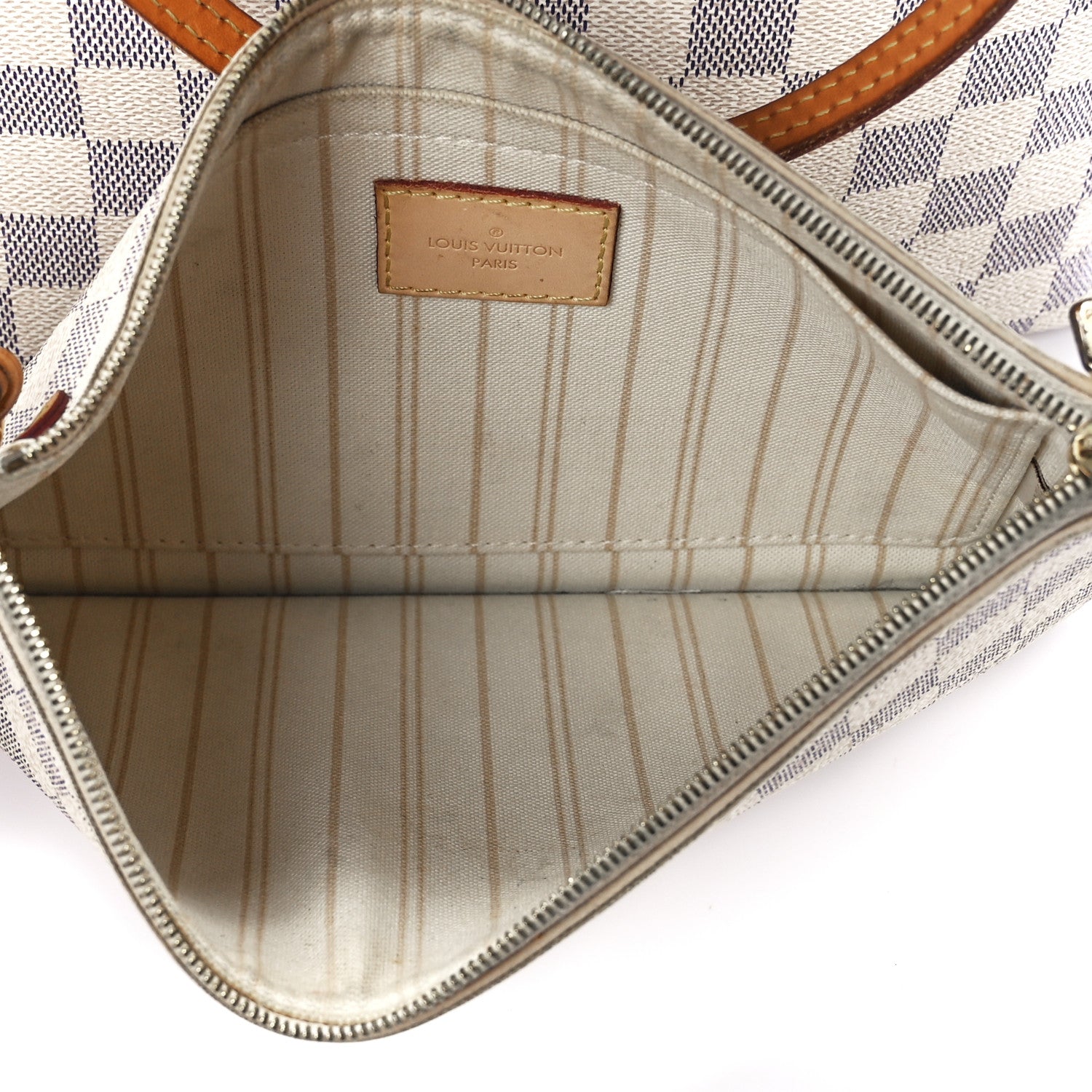 Louis Vuitton Damier Azur Neo Neverfull MM 9 of 14