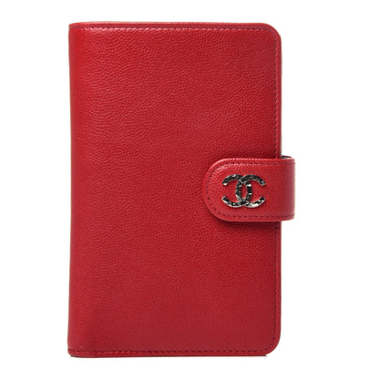 Chanel Caviar Sevruga Zip Pocket Wallet Red 1 of 11