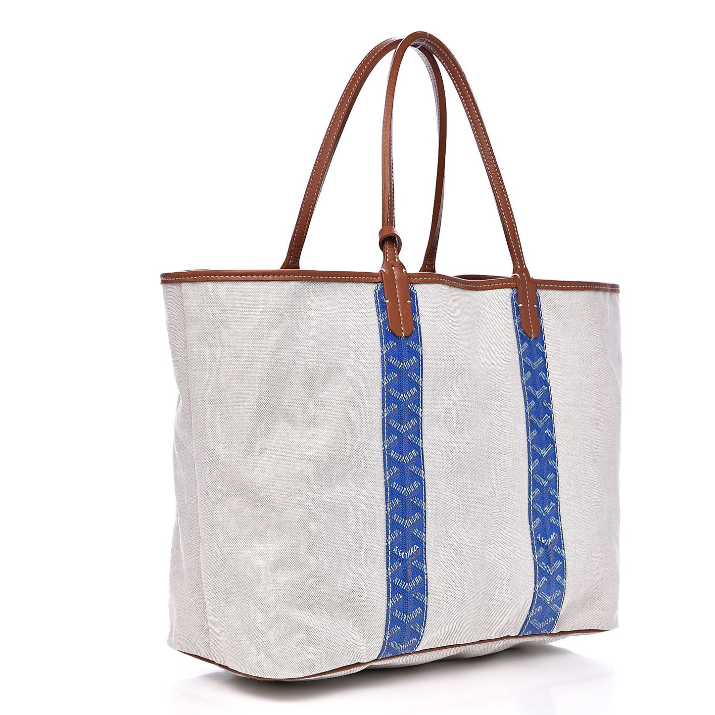 Goyardine Reversible Pertuis PM Sky Blue