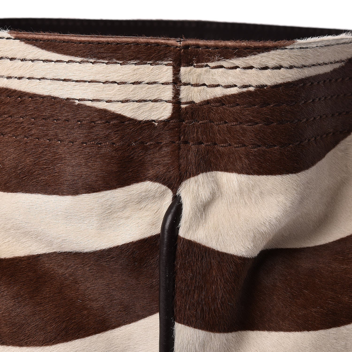 Jimmy Choo Pony Hair Zebra Print Shoulder Bag 7 of 19