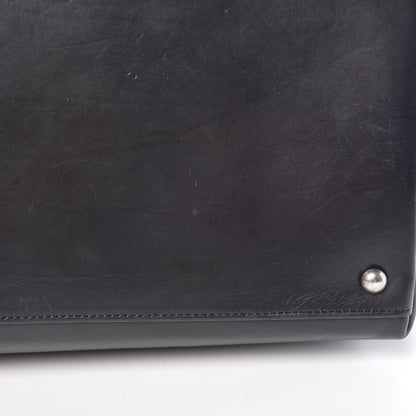 Chanel Glazed Calfskin Boy Tote Black 16 of 20