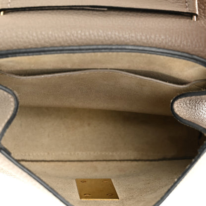 Chloe Grained Lambskin Mini Drew Shoulder Bag Motty Grey 5 of 10