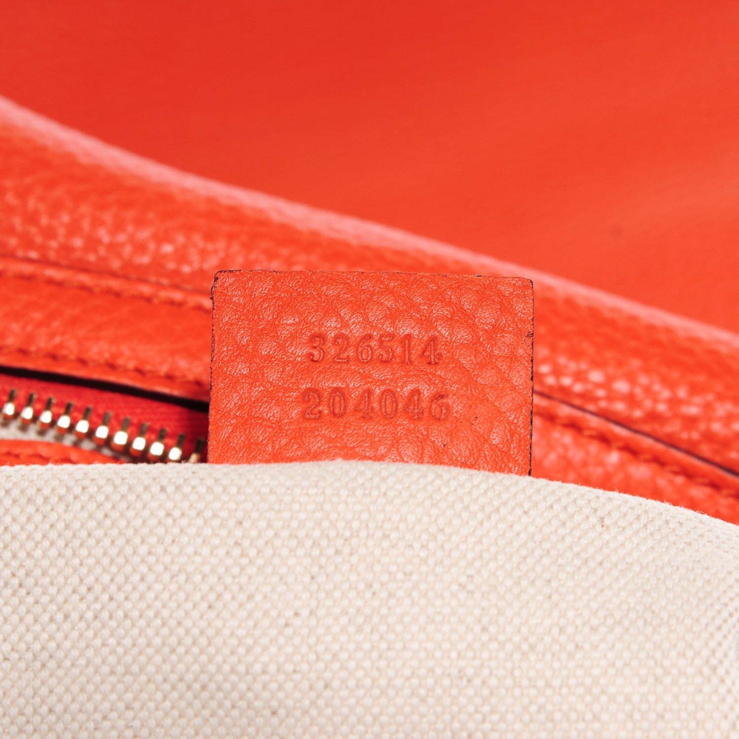 Gucci Pebbled Calfskin Small Miss GG Hobo New Dark Orange 6 of 7