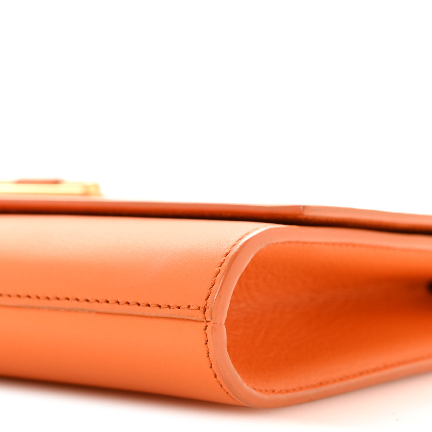 Calfskin Classic Y Ligne Wallet Orange