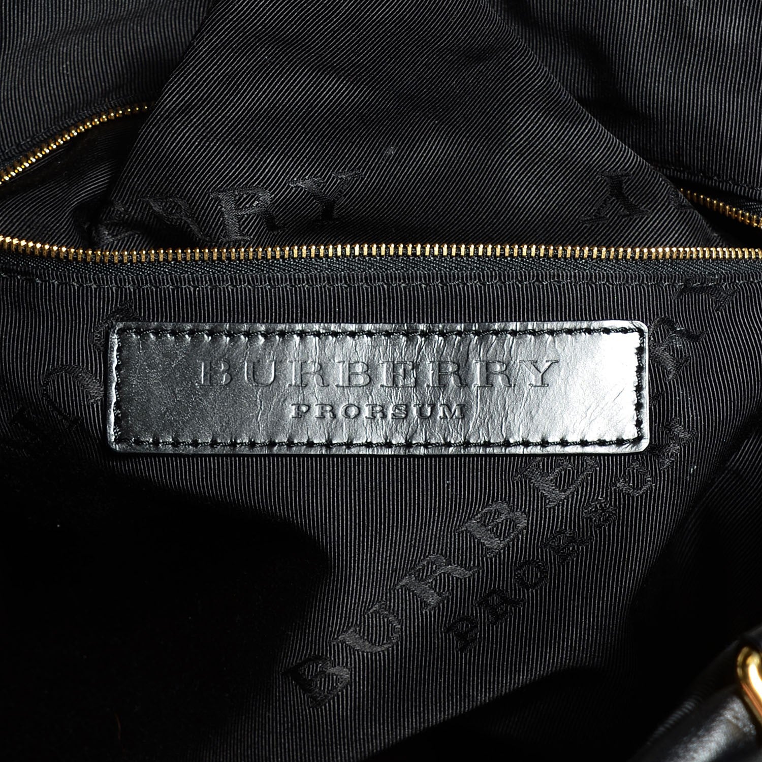 Burberry Calf Hair Patent Grommet Fringe Big Crush Tote Black 6 of 15