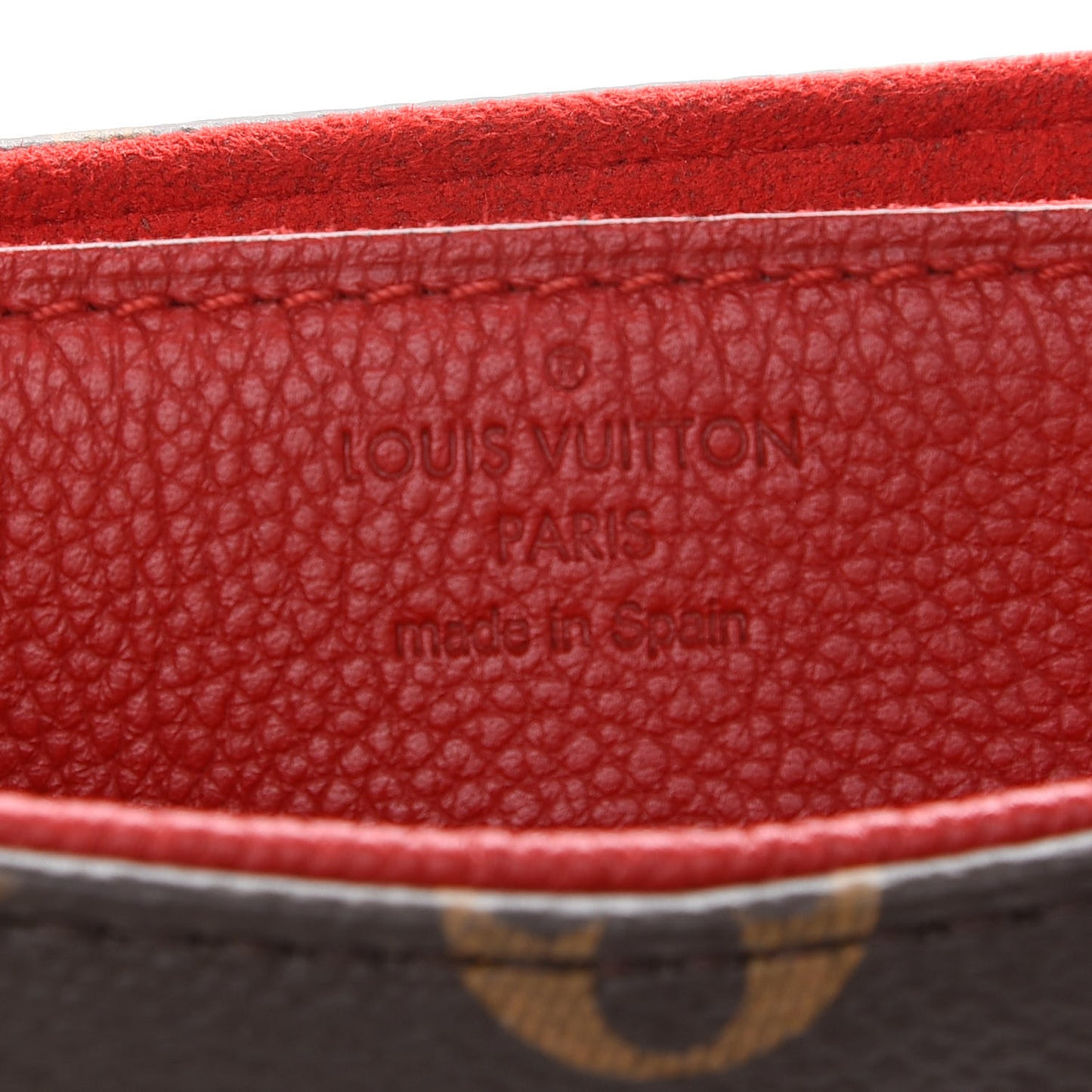 Monogram Pallas Chain Cherry