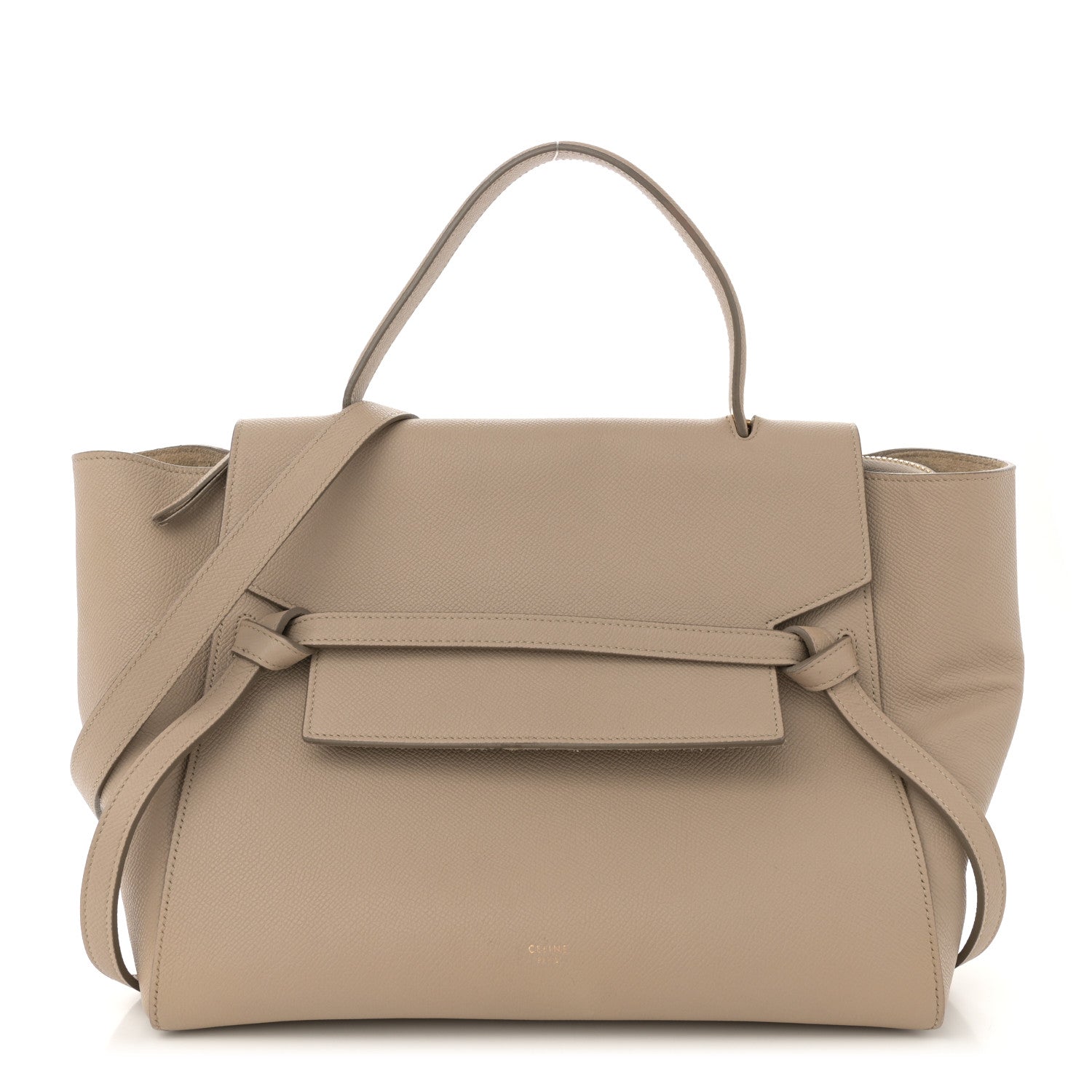 Celine Grained Calfskin Mini Belt Bag Light Taupe 1 of 11