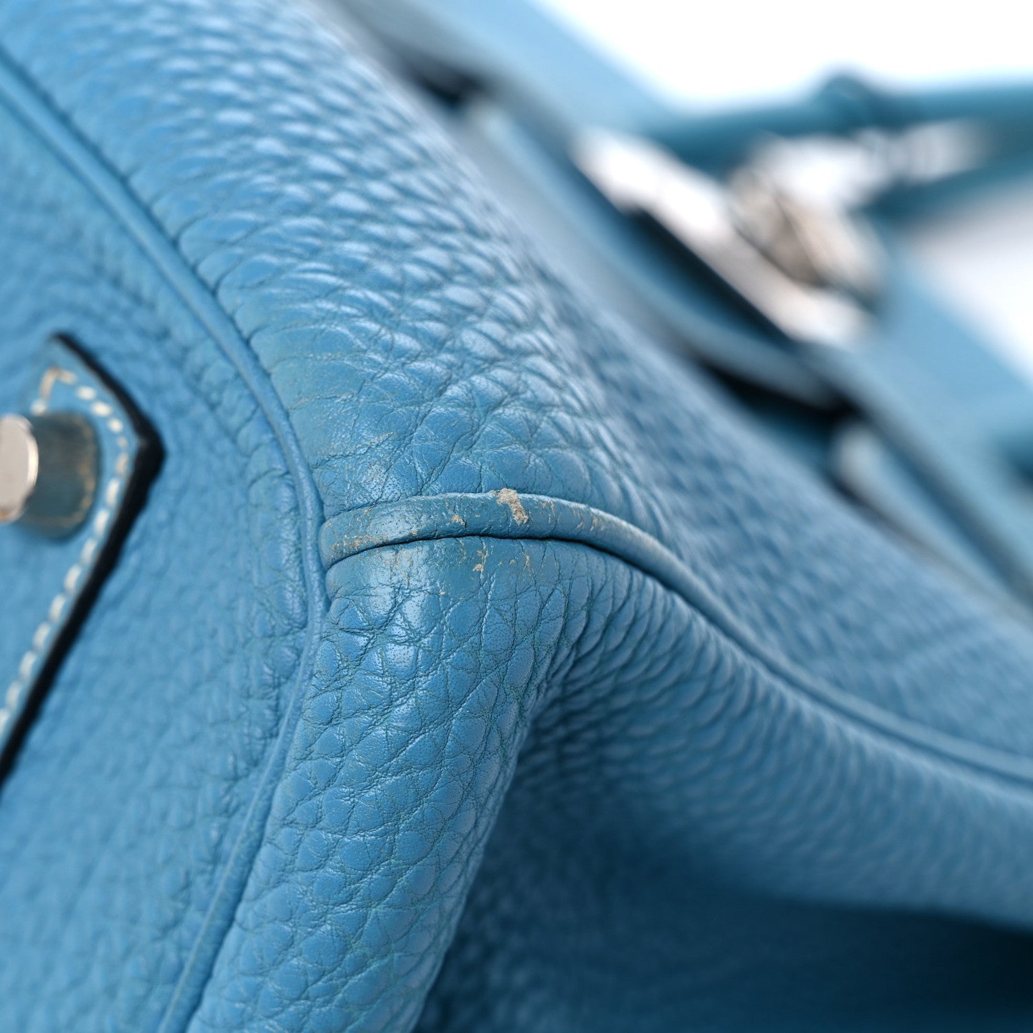 Hermes Togo Birkin 35 Blue Jean 9 of 18