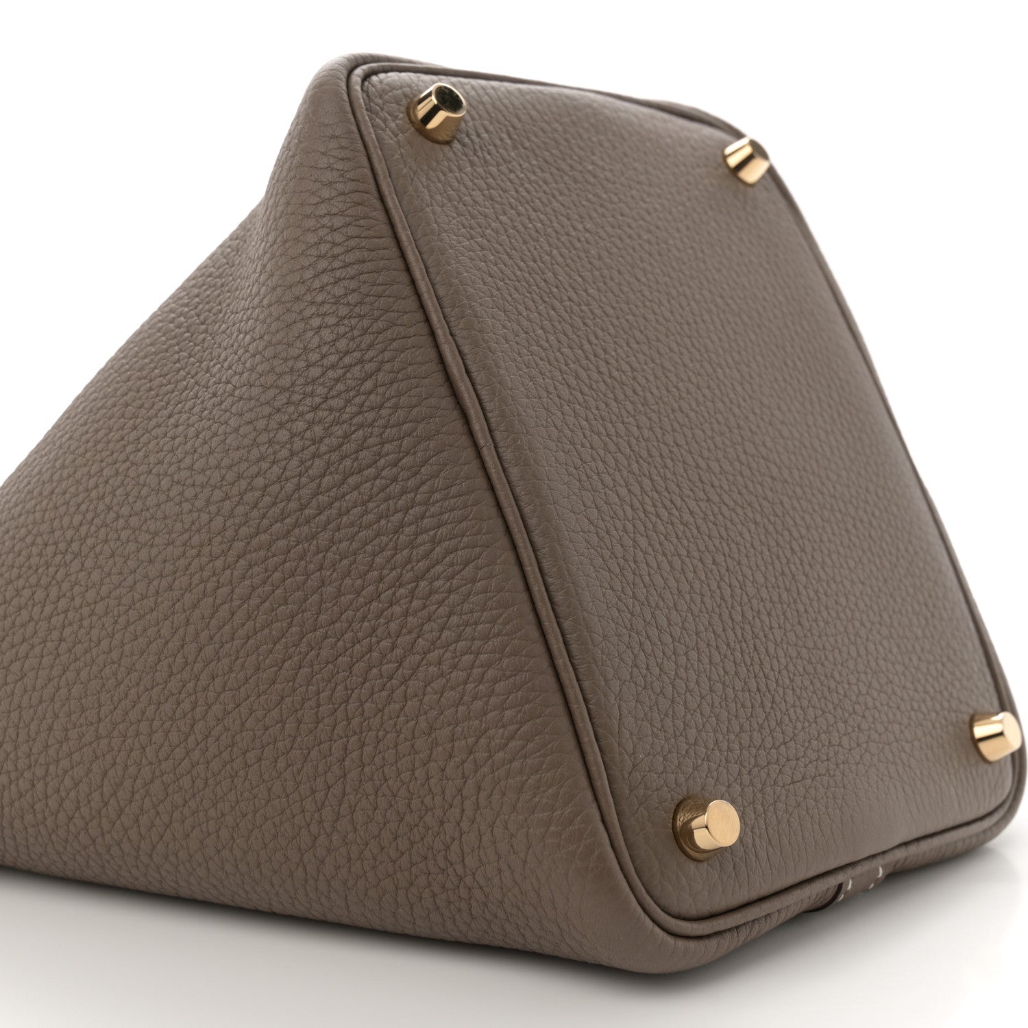 Hermes Taurillon Clemence Picotin Lock 18 PM Etoupe 8 of 10