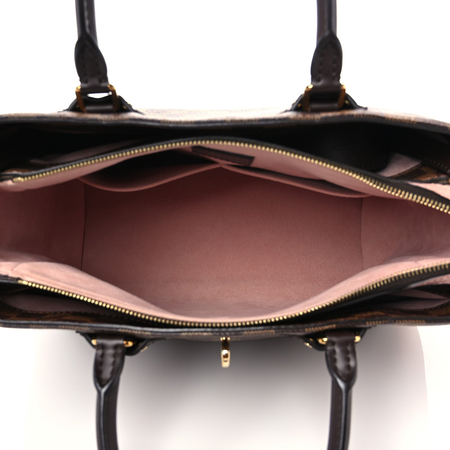 Louis Vuitton Cuir Taurillon Damier Ebene Normandy Magnolia 5 of 8