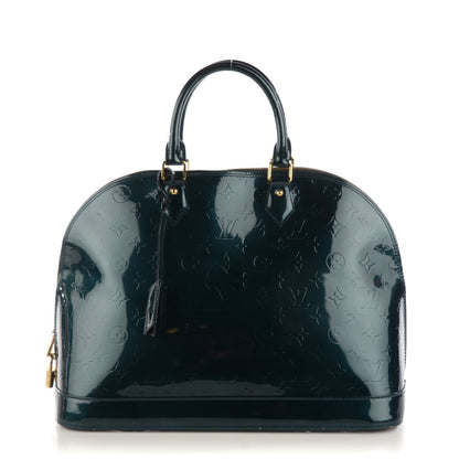 Louis Vuitton Vernis Alma GM Blue Infini 1 of 7
