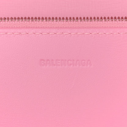 Balenciaga Calfskin Stripe Embossed Medium Gossip Bag Candy Pink 6 of 10