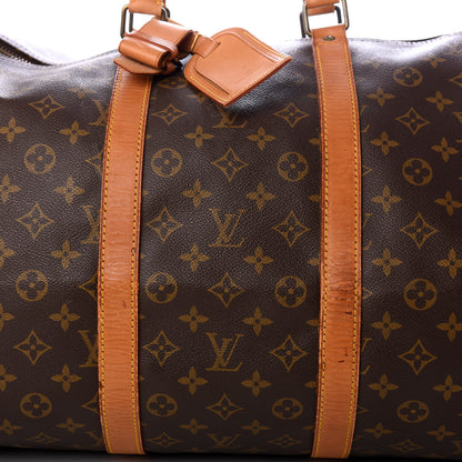 Louis Vuitton Monogram Keepall 55 10 of 11