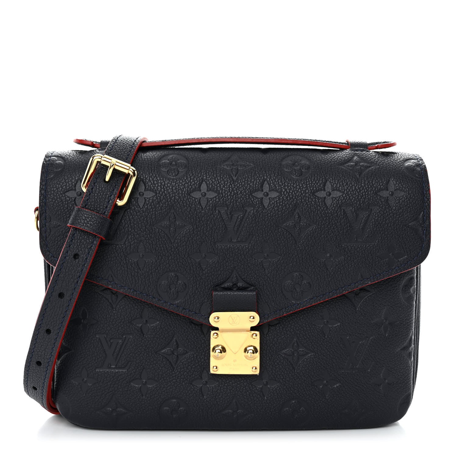 Louis Vuitton Empreinte Pochette Metis Marine Rouge 1 of 11