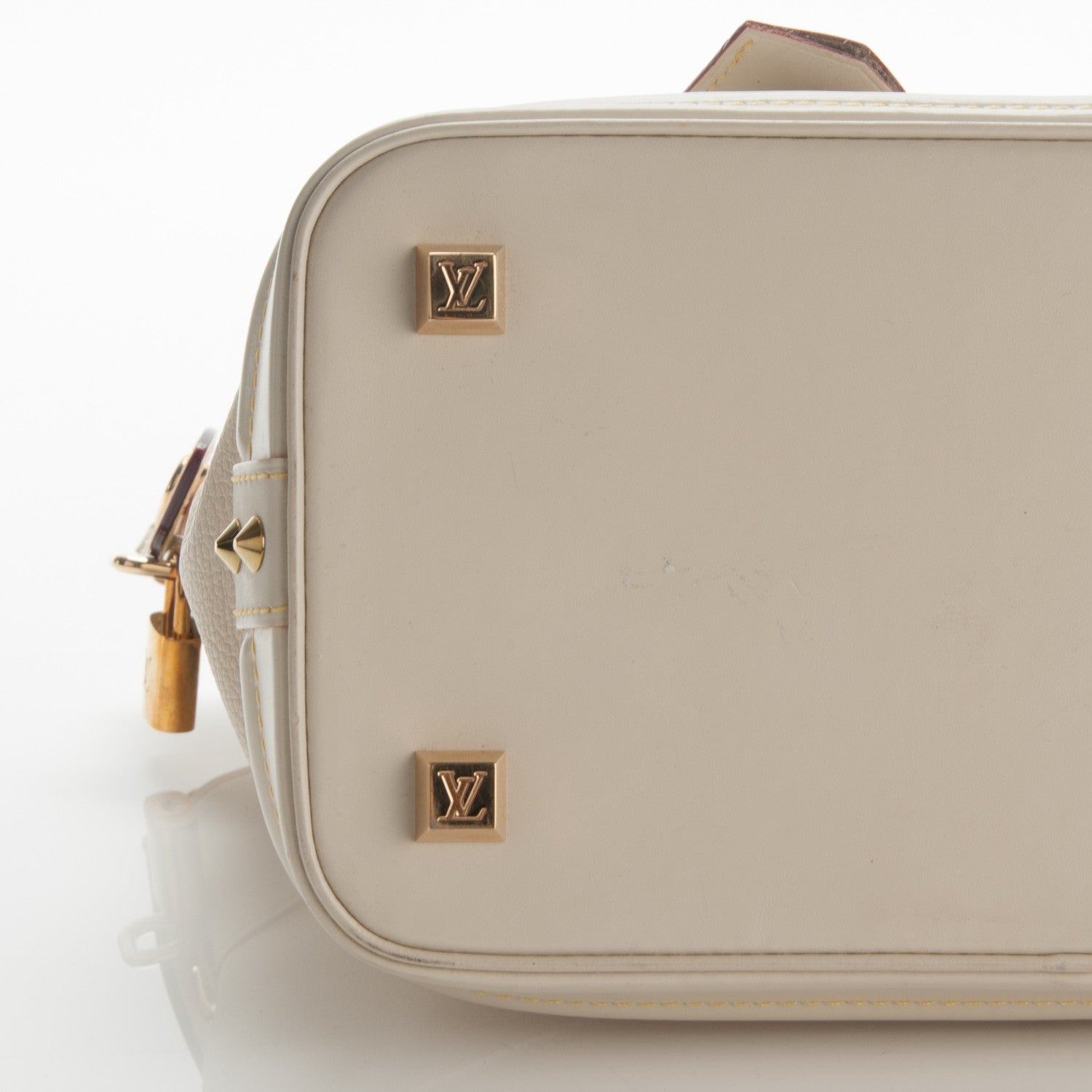 Louis Vuitton Suhali Lockit PM White 10 of 11