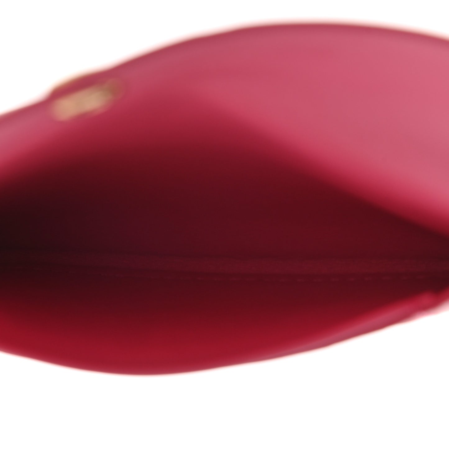 Vernis Envelope Plate Pouch Framboise